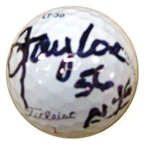 Lawrence Taylor Autographed Golf Ball:  Sports & Outdoors