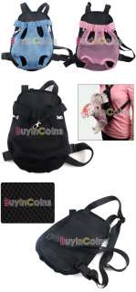 Color Travel Cat Pet Puppy Dog Nylon Net Front Carrier Backpack Bag 