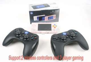 Dingoo a380 Emulator game console 2 wireless controller  