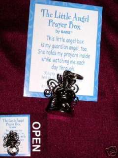 ANGEL PRAYER BOX CAN BE CHARM WITH POEM NICE NEW CUTE  