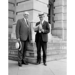  Warren G. Harding as U.S. Senator, with his secretary   C 