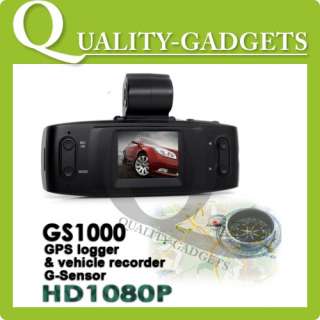 Full HD 1080P Car Cam Dash DVR With GPS G Sensor Google Map + HDMI And 