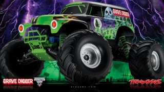 Traxxas TRA3602A 1/10 Monster Jam Grave Digger 2WD RTR