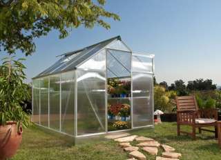 PolycarbonateDual Panel Covered Garden Green House