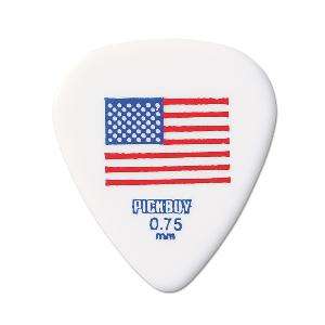 PICKBOY American Flag Guitar Picks 0.75mm 10/Pack NEW  