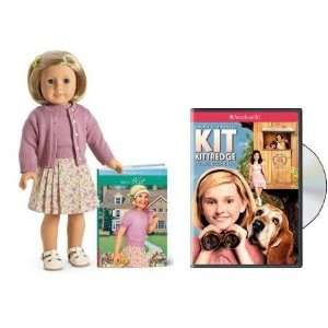 American Girl Kit Kittredge Mini Doll, Book & DVD Toys 