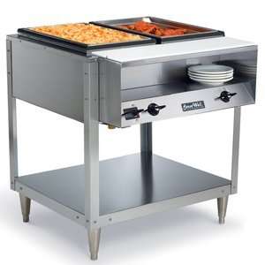   38102 ServeWell Electric 2 Well Hot Food Table 120V: Appliances