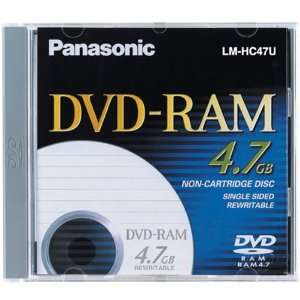 NEW 2x 3x Rewritable Single Sided DVD RAM Disc With 