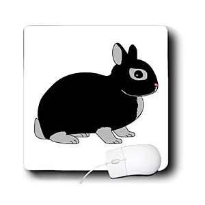   Netherland Dwarf Rabbit Silver Marten Design   Mouse Pads Electronics