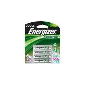 Energizer AAA Rechargeable NiMH Battery Retail Pack, 850mAh   4 Pack 