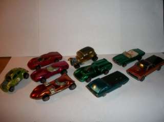  Original 1960s Mattel HOTWHEELS REDLINE Toy Cars 1967 1968 1969  