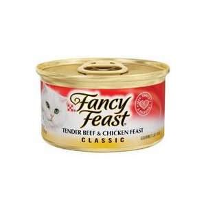  Fancy Feast Classic Tender Beef & Chicken Feast Canned Cat Food 