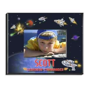   Wedding Favors Personalized Boy`s Space Picture Frame 