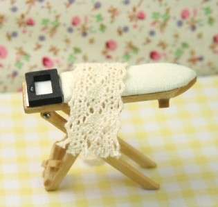 Dollhouse Miniature Sewing Bedroom Ironing Board Small  