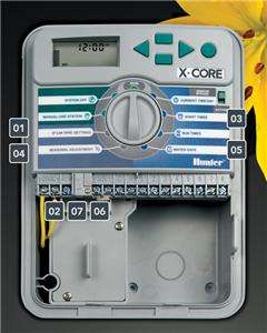 Irrigation Controller Hunter XCORE 4 Stations Outdoor  