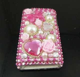   3D Cake Bling Hard Full Case For iPod Touch 4 4G Pink TC007  