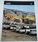 john deere 2000 644h log loader sales brochure 
