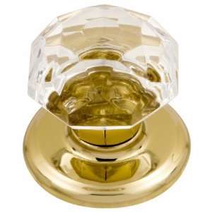  GAINSBOROUGH 87676 Dummy Door Knob SONATA CRYSTAL & BRASS 