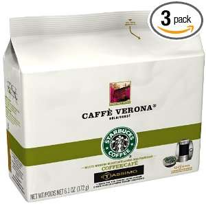 Starbucks Caffe Verona, 12 Count T Discs for Tassimo Brewers (Pack of 