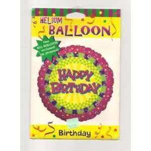  Aerial Bouquets Helium Balloon   Happy Birthday   18 inch 