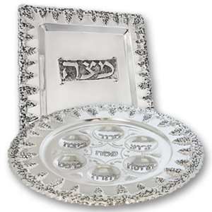  Seder and Matzah Plate Set 