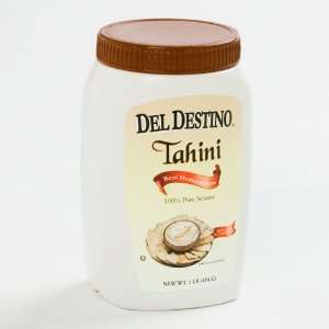 Tahini by Del Destino (1 pound)  Grocery & Gourmet Food