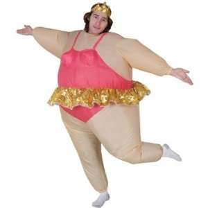   Inflatable Ballerina Princess Halloween Costume Adult 