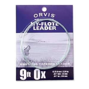  Orvis Hy flote Tapered Leaders / Only Two pack, 9 Leaders 