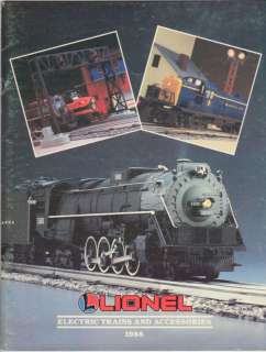 LIONEL 1988 TRAIN CATALOG Electric Trains & Accessories  