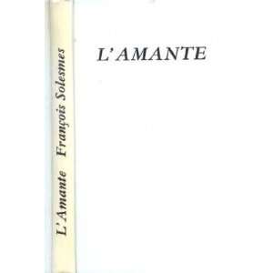  Lamante Solesme François Books