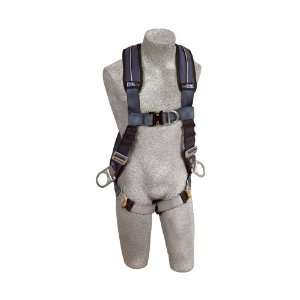 Protecta 1109752 ExoFit XP Vest Style Full Body Harness, Large, Red 