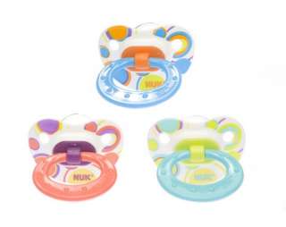 Nuk Trendline Dots Orthodontic Silicone Pacifiers  18 36M 885131628237 