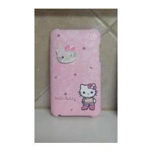  Hello Kitty Ipod Itouch Case Pink Swarovski Design Bling 