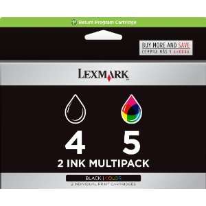  Lexmark #4 & #5 Black/Color Combo Pack Electronics