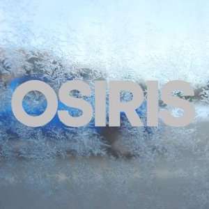  OSIRIS Gray Decal SKATEBOARD Surf Skate Board Car Gray 