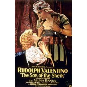    The Son of the Sheik Rudolph Valentino Poster 