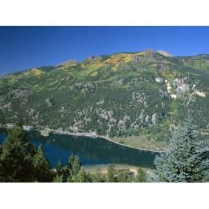 Lake San Cristobal, Silver Thread Scenic Byway, Colorado, USA Premium 