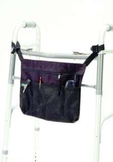 Medical Walker Accessory Pouch Carry Tote Bag Pack LG  