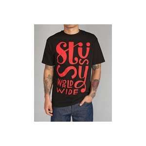  Stussy Parra Worldwide T Shirt   Mens