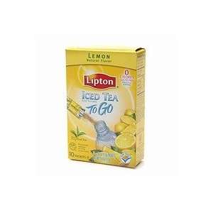 Lipton Iced Tea To Go, Packets, box of Grocery & Gourmet Food