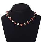 cranberry necklace by michael michaud jewelry one day shipping 