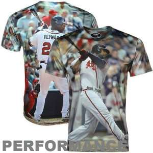 Jason Heyward Atlanta Braves Total THREE60 Performance Premium T shirt