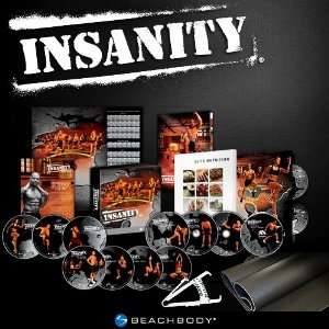  INSANITY Deluxe MAX Interval Sports Training & Insane Abs Workout 