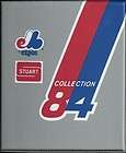 1984 Stuart Montreal Expos 40 card Baseball Set w/album