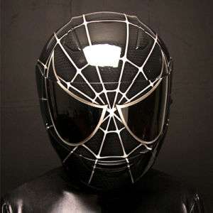 Spiderman MOTORCYCLE helmet HJC CL SP XL Chrome visor  