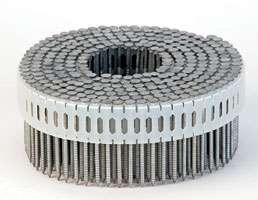  Round Head Plastic Collated Coil Nails 