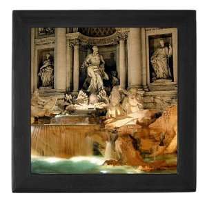  Keepsake box, Trevi Fountain, Rome, Italy Art Keepsake Box 