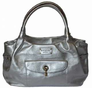    Kate Spade Silver Leather Stevie Bag   Kent collection: Clothing