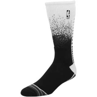 NBA Mission Crew Sock   Black/White 884837119605  