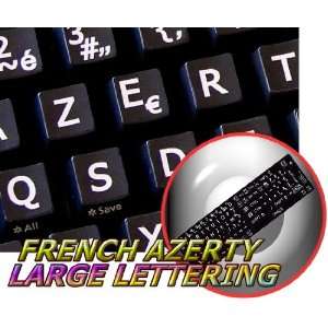  FRENCH AZERTY LARGE LETTERING (UPPER CASE) KEYBOARD 